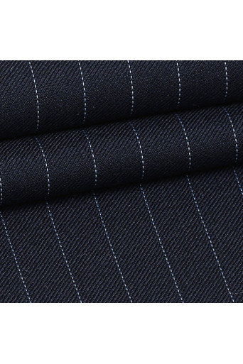 Banker Blue Pinstripe