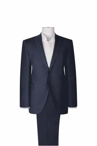 Majestic Blue Pinstripe