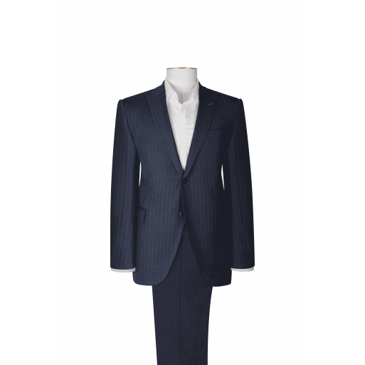Majestic Blue Pinstripe