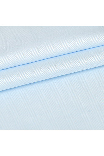 Gentle Blue Herringbone