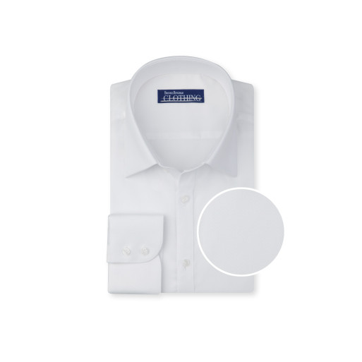 White Diamond Jacquard - Elegant & Tailored Office Wear