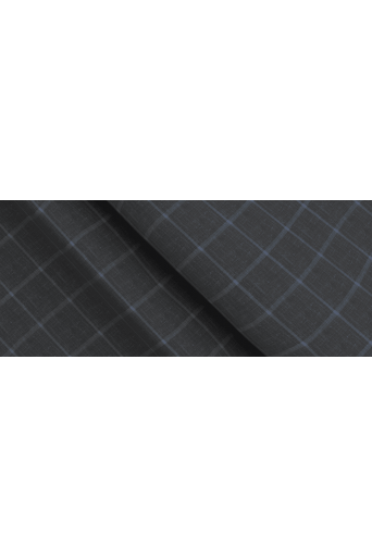 Blue Gray Check - Stylish Business Casual Wear