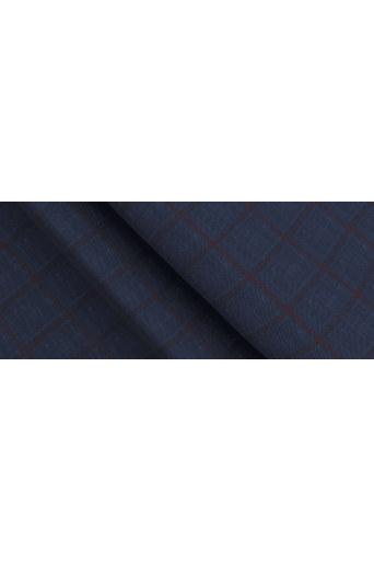 Dark Blue Purple Check - Bold & Stylish Outerwear