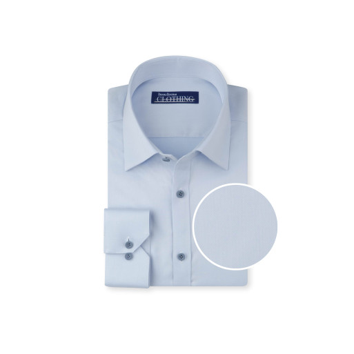 Classic Light Blue Herringbone - Timeless Professional Style