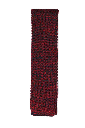 Knitted Spotted Red