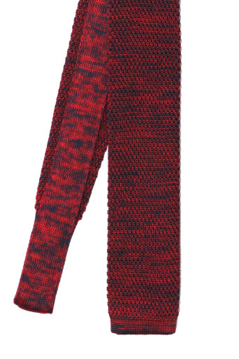 Knitted Spotted Red