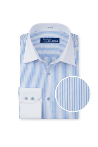 Light Blue Jetstream - Sleek and Modern Business Style