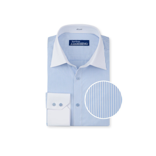 Light Blue Jetstream - Sleek and Modern Business Style