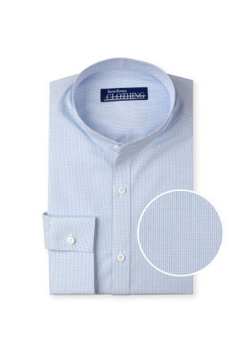 Checked Small Blue - Contemporary Check Business Wear