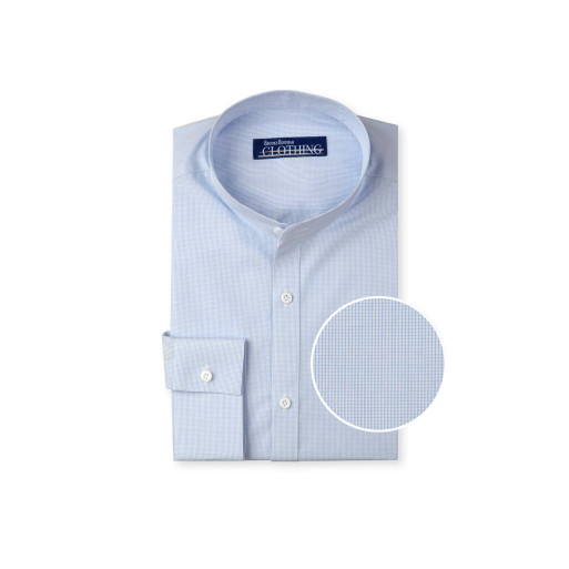 Checked Small Blue - Contemporary Check Business Wear