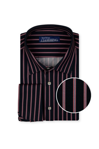 Navy Red Stretch