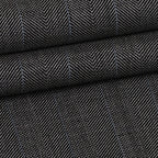Baby Blue Pinstripe Herringbone