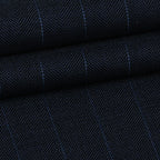 Dark Blue Pinstripe
