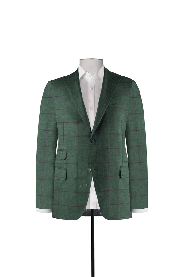 Green Purple Check