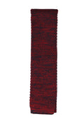 Knitted Spotted Red
