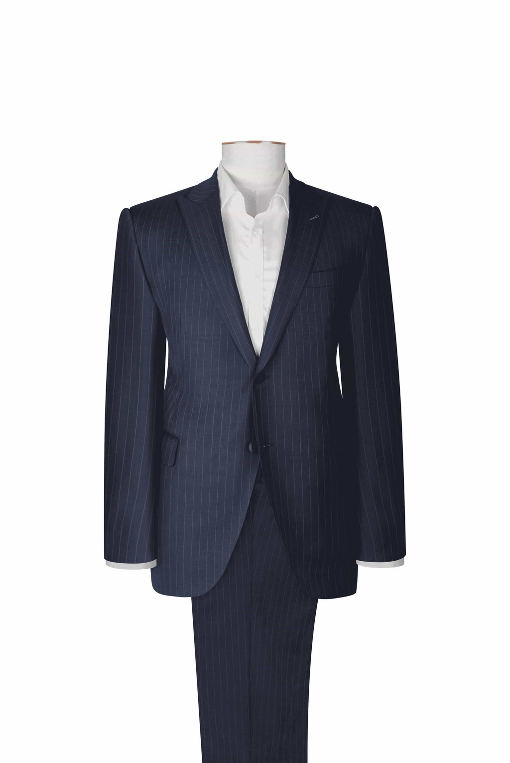 Majestic Blue Pinstripe