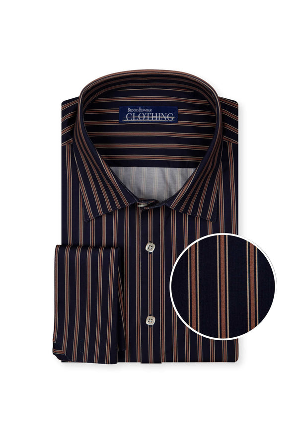 Tan Navy Stretch